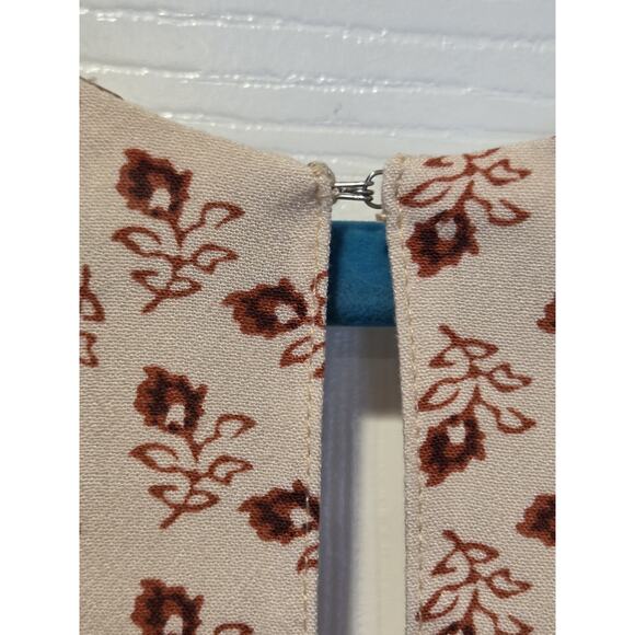 Free People Bella Notte Midi Dress Pink Combo, Boho Cottagecore Prairie | 6 EUC - Picture 5 of 13